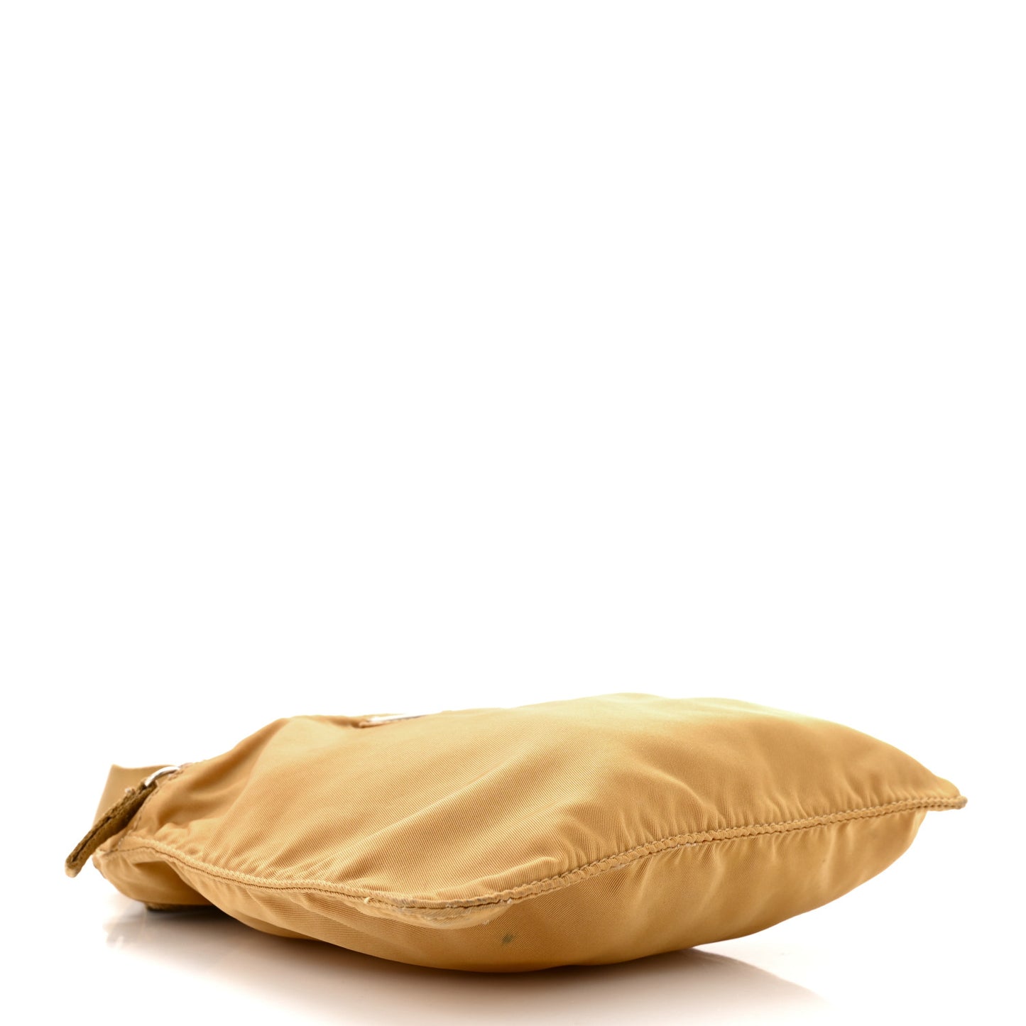 Nylon Vela Flat Messenger Bag Senape