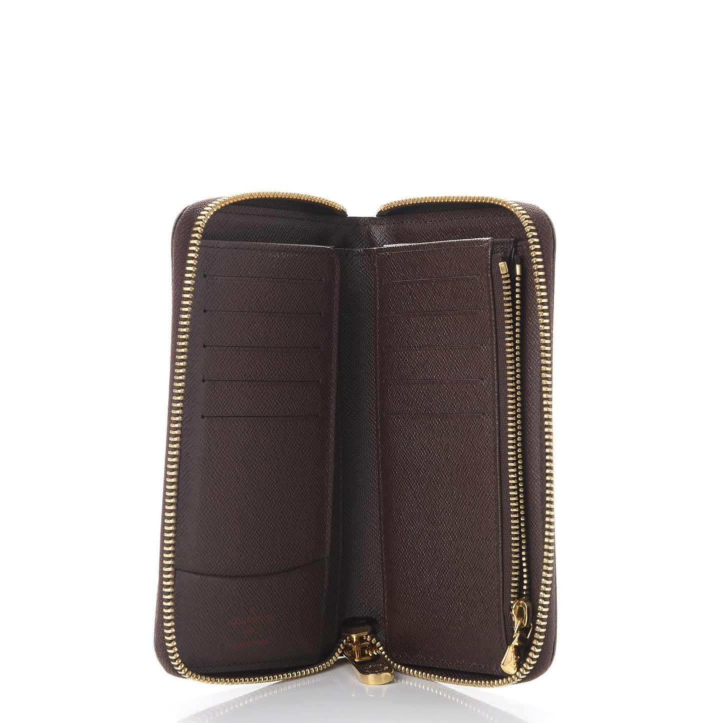 Damier Ebene Zippy Compact Wallet