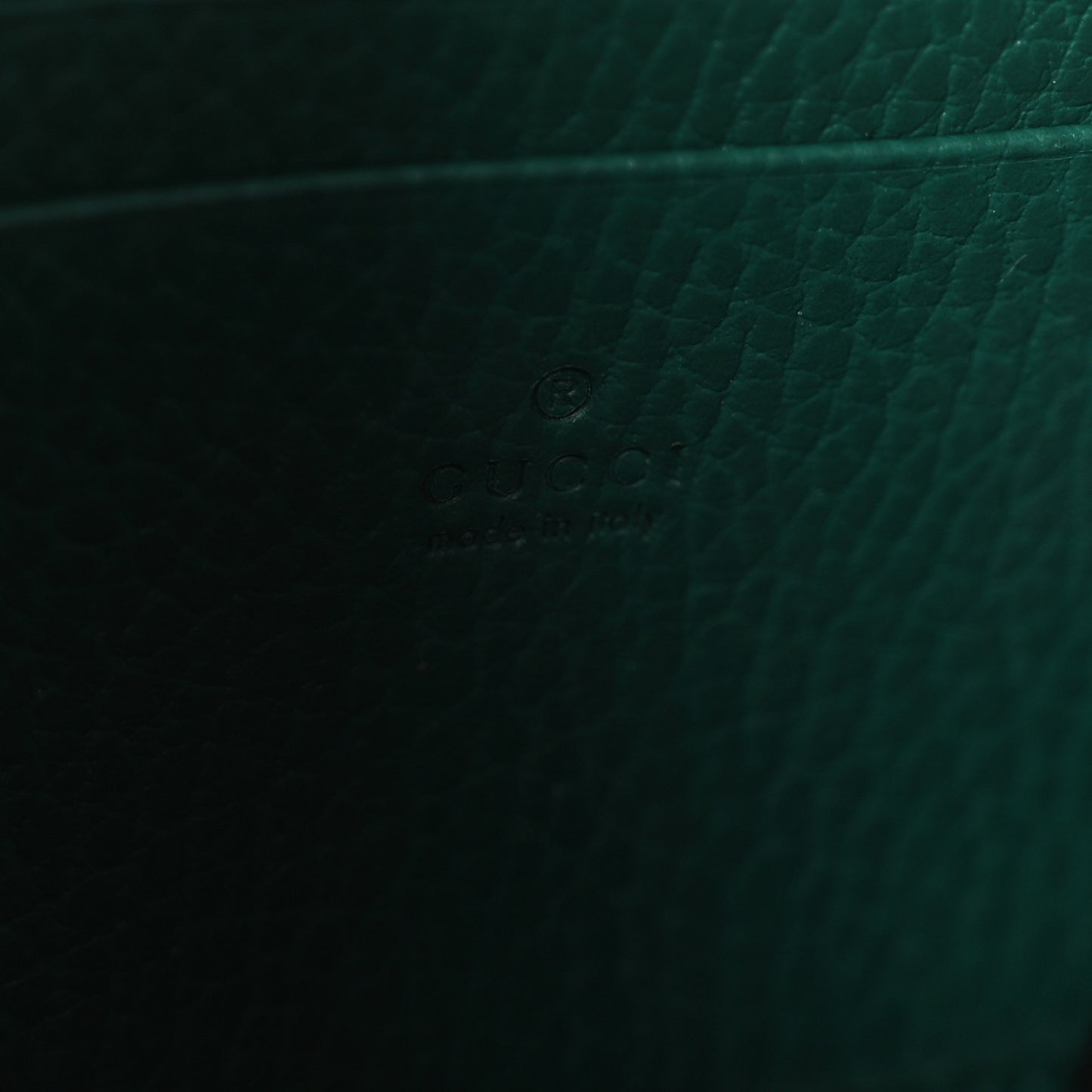 Calfskin Mini Dionysus Chain Wallet Emerald