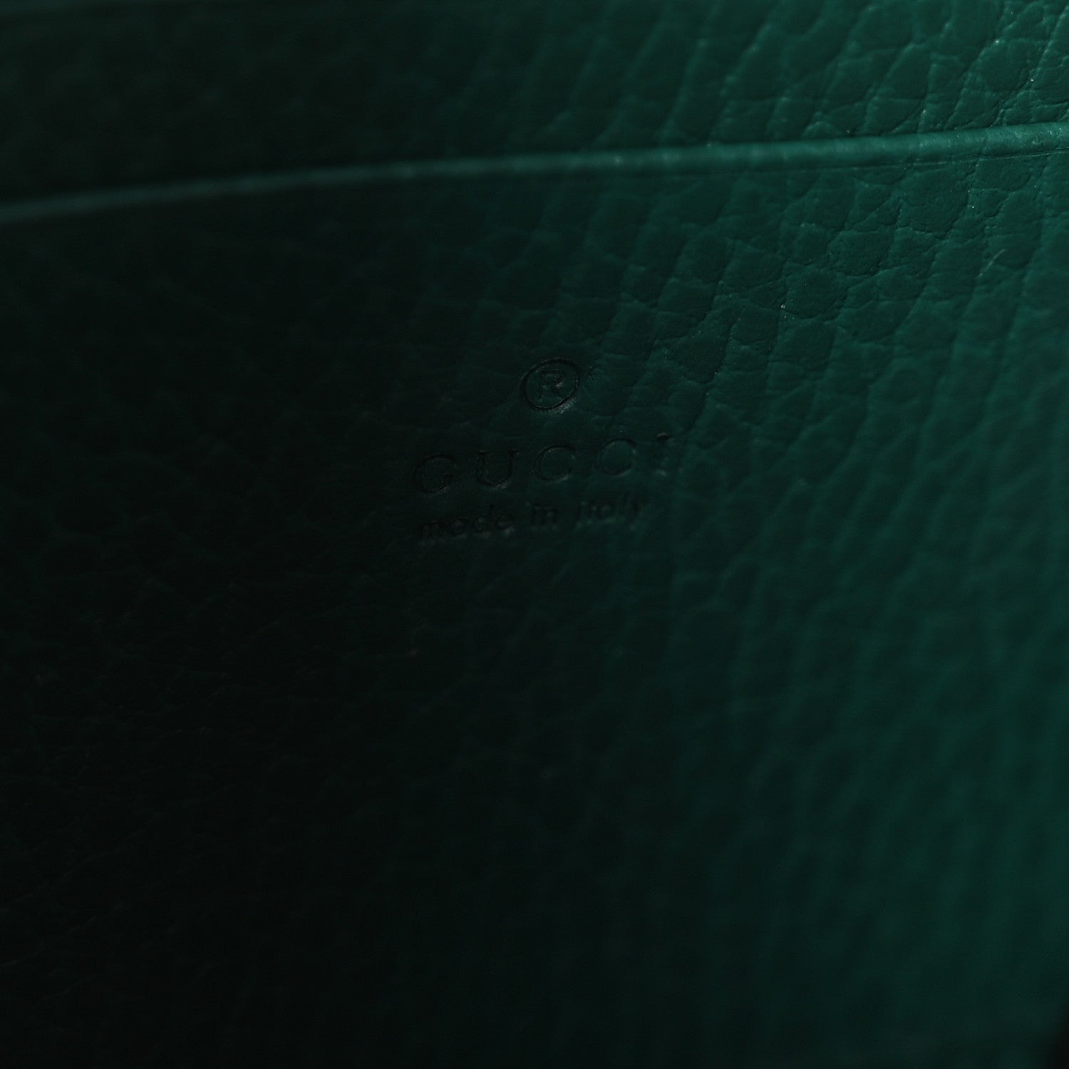 Gucci Calfskin Mini Dionysus Chain Wallet Emerald 6 of 11