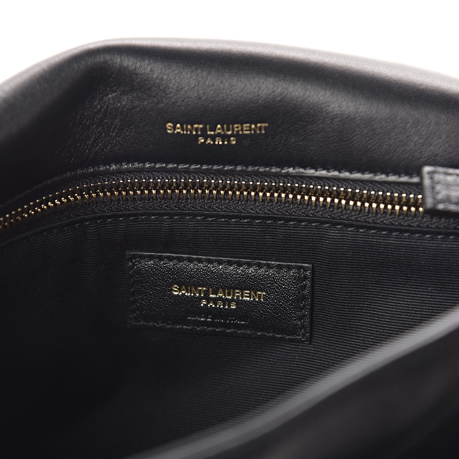 Saint Laurent Lambskin Matelasse Monogram Medium Niki Chain Satchel Black 6 of 10