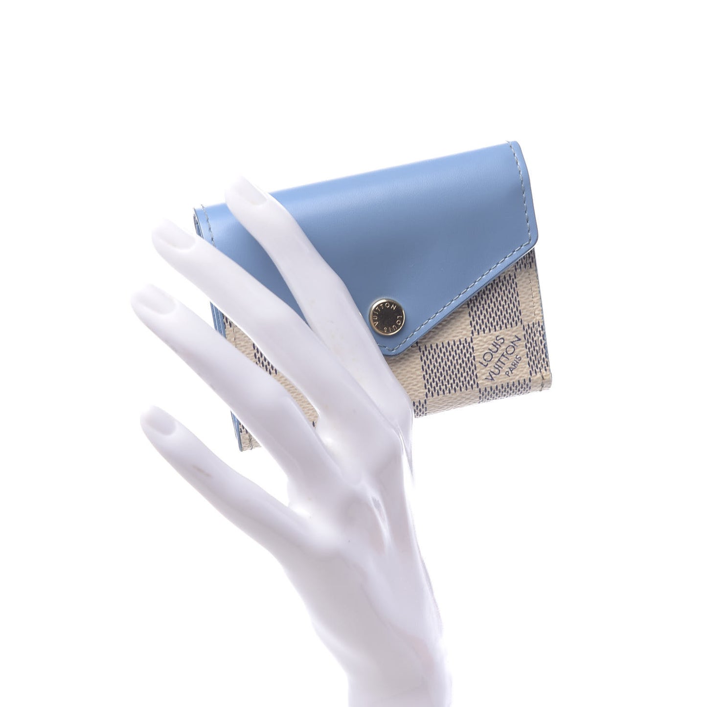 Damier Azur Zoe Wallet Bleuet