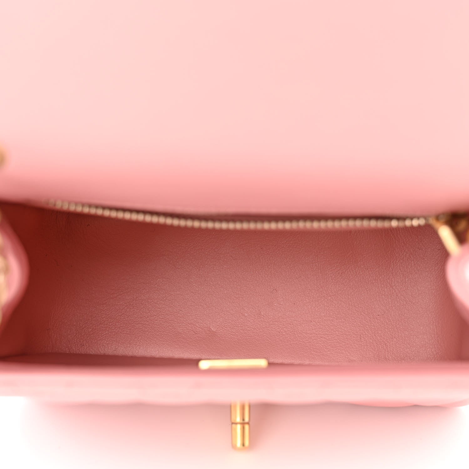 Chanel Lambskin Quilted Mini Pearl Crush Flap Pink 5 of 11