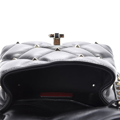 Valentino Garavani Nappa Mini Candystud Top Handle Bag Black 5 of 9