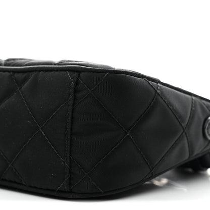 Prada Nylon Tessuto Impuntu Quilted Crossbody Bag Black 10 of 10