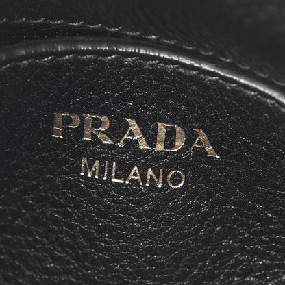 Prada Vitello Phenix Double Zip Crossbody Bag Black 6 of 8
