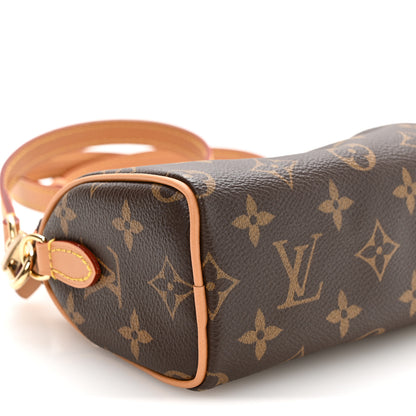 Louis Vuitton Monogram Nano Speedy Bandouliere 9 of 11