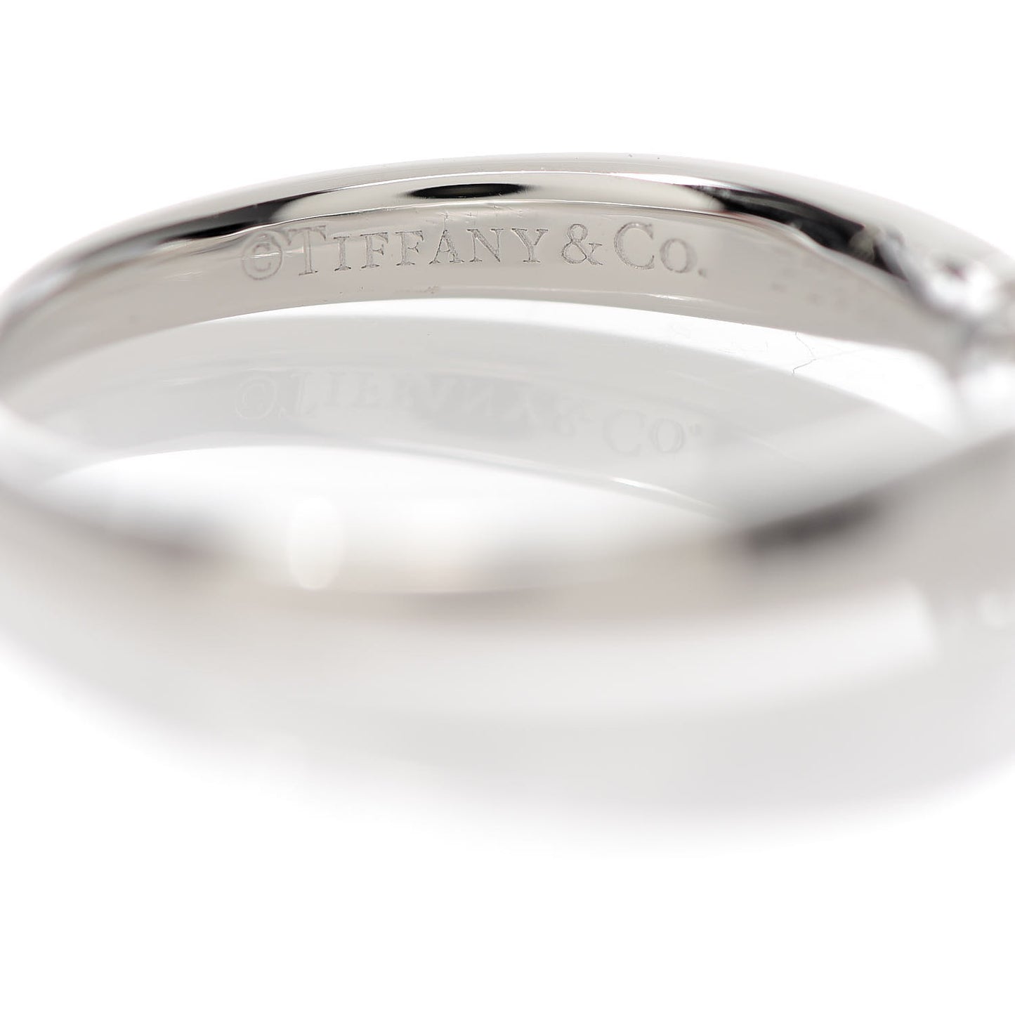 Platinum Diamond .33ct Harmony Solitaire Engagement Ring 50 5.5