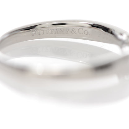 Tiffany Platinum Diamond .33ct Harmony Solitaire Engagement Ring 50 5.5 4 of 6