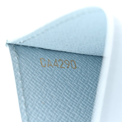 Louis Vuitton Damier Azur Daily Card Holder Olympe Blue 7 of 9