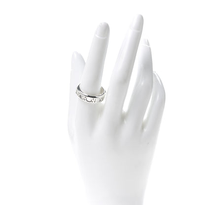 Tiffany Sterling Silver Atlas Ring 60 9 2 of 4