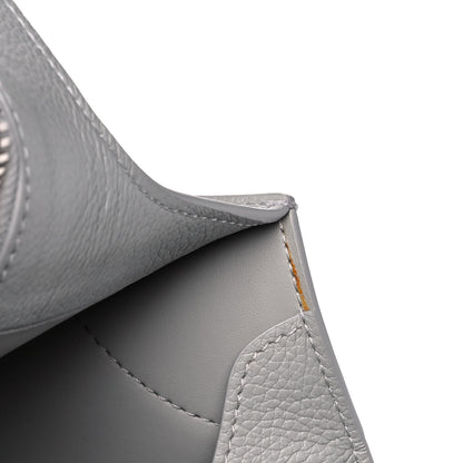 Balenciaga Grained Calfskin Neo Classic Silver Hardware Large Top Handle Bag Light Grey 14 of 14