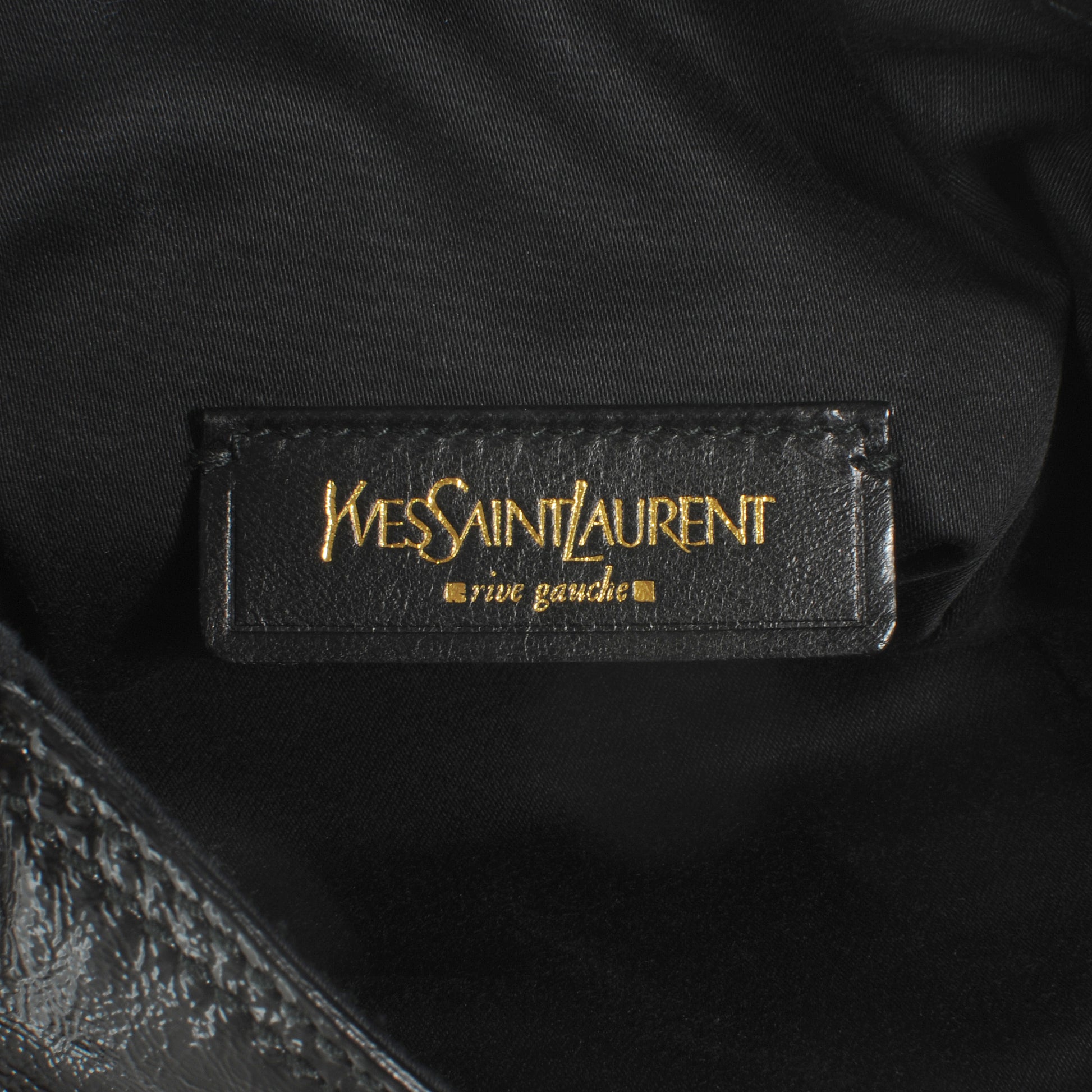 Saint Laurent Patent Mini Downtown Black 5 of 7
