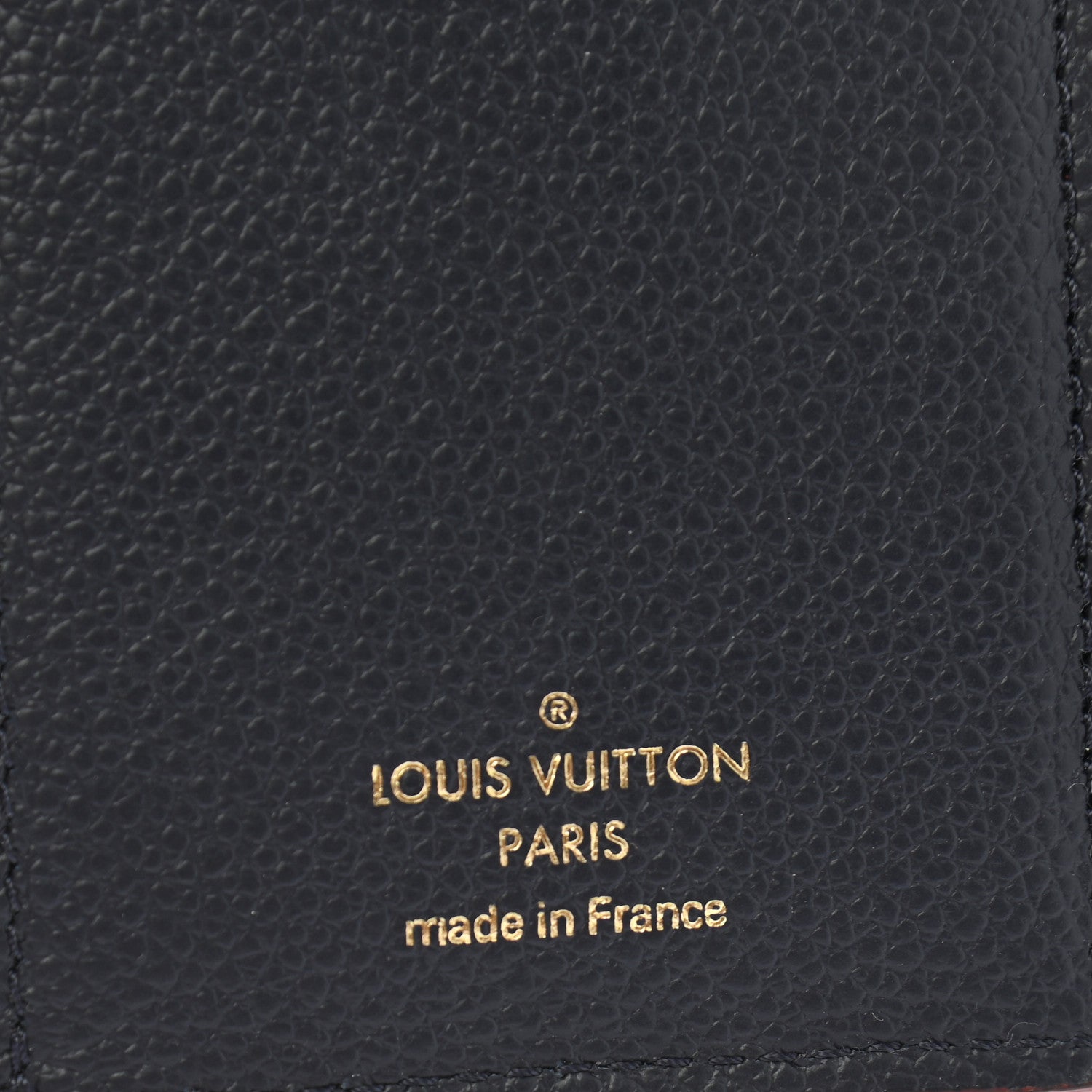 Louis Vuitton Empreinte Victorine Wallet Marine Rouge 6 of 7
