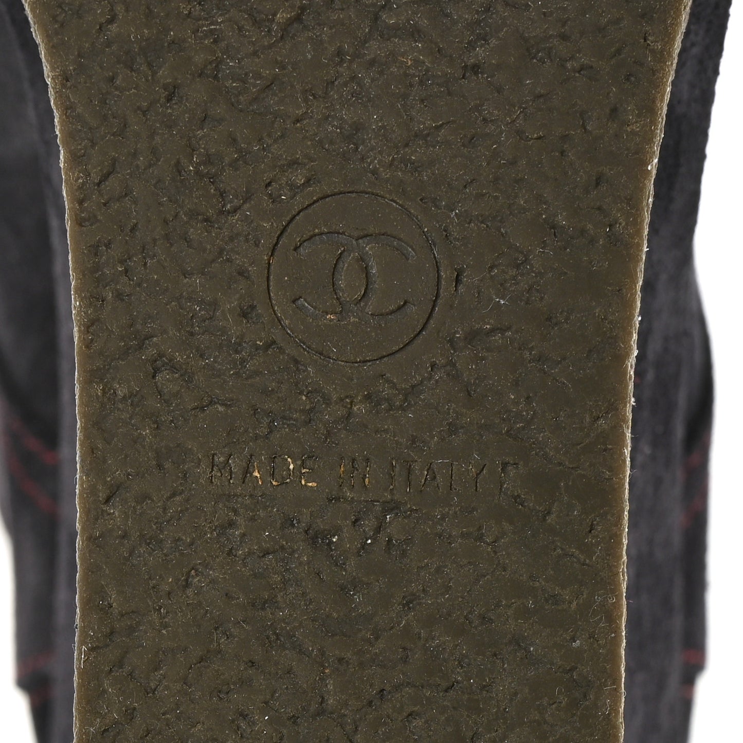 Suede Lace Up Wedge Booties 39.5 Dark Blue