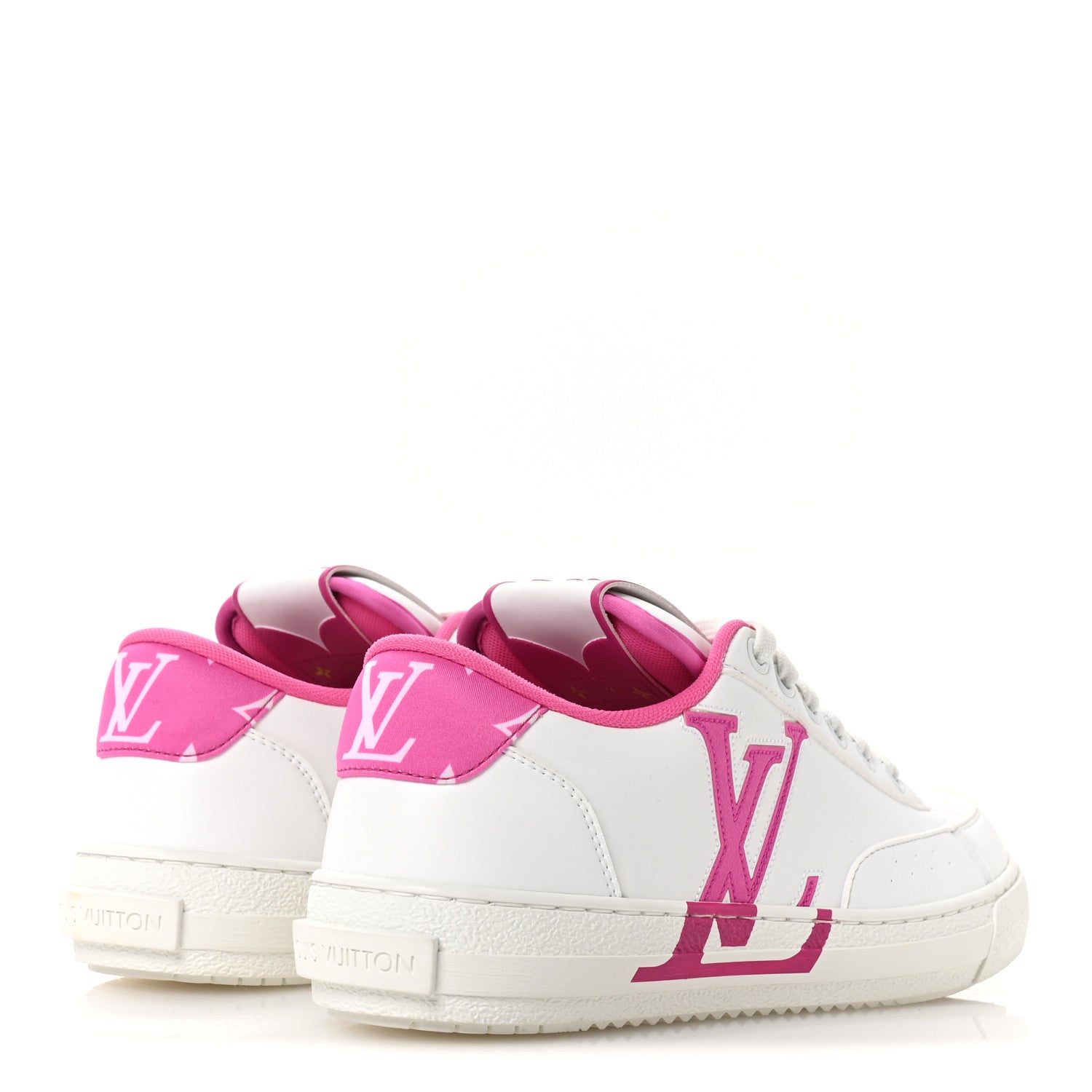 Louis Vuitton Calfskin Charlie Sneaker 36 Magenta 5 of 9
