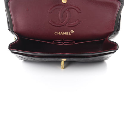 Chanel Lambskin Quilted Small Double Flap Black 5 of 16
