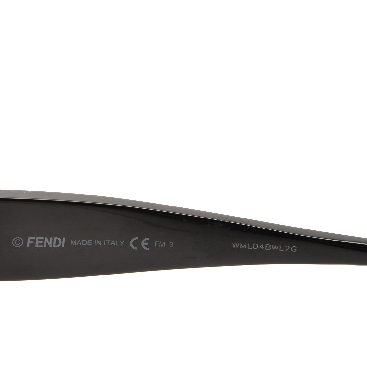 Fendi Acetate F is Fendi Sunglasses FF 0359/G/S Black 6 of 7