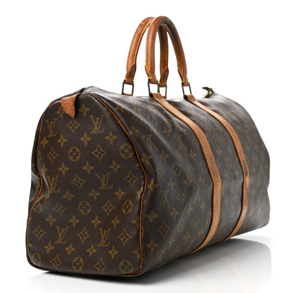 Louis Vuitton Monogram Keepall 50 3 of 13