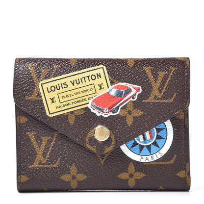 Louis Vuitton Monogram World Tour Victorine Wallet 1 of 7