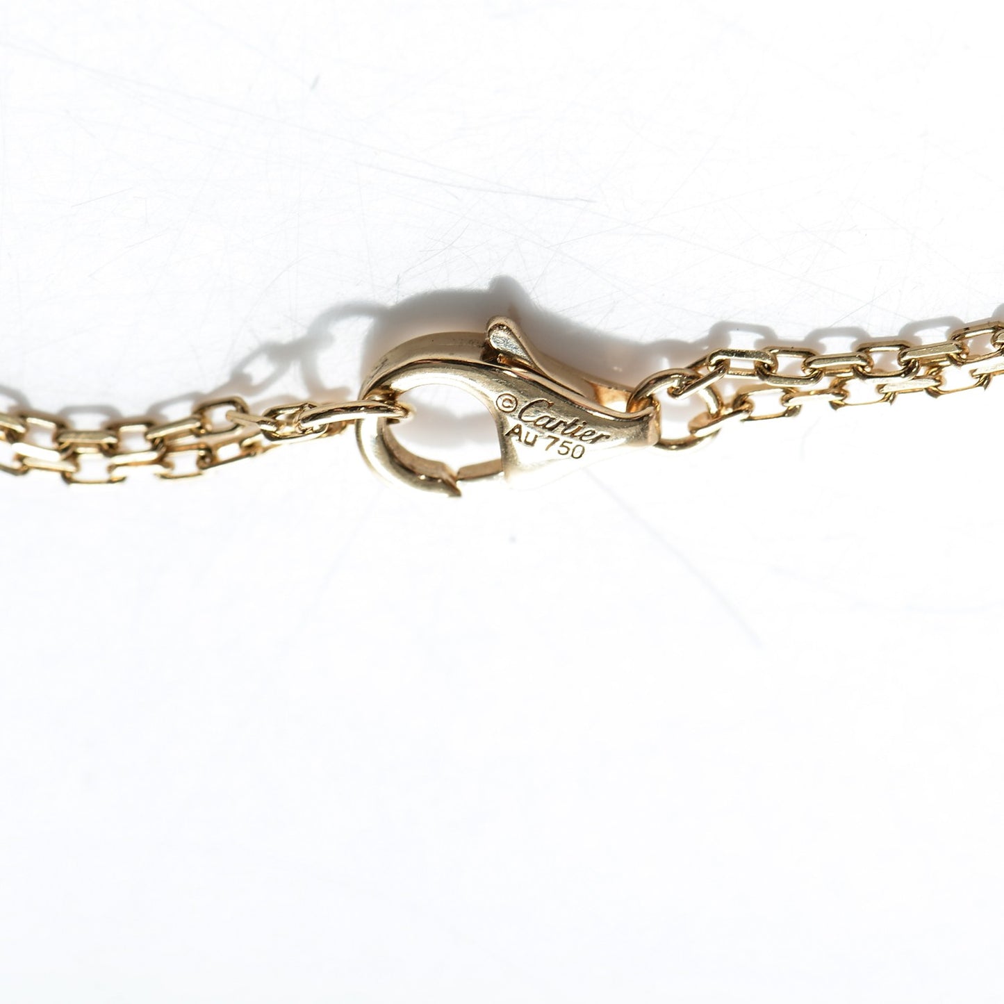 18K Yellow Gold Diamond LOVE Bracelet