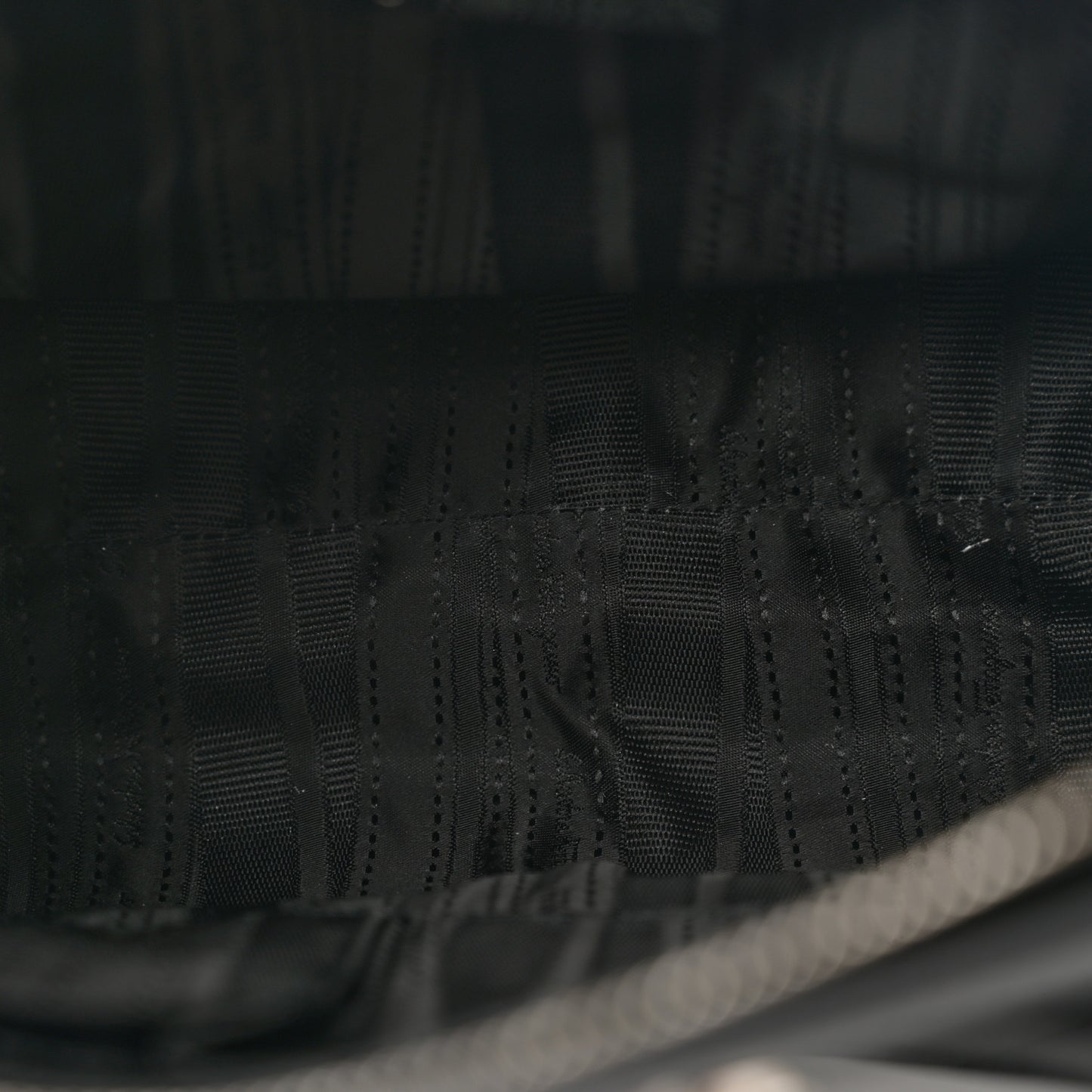 Printed Calfskin Briana Tote Black