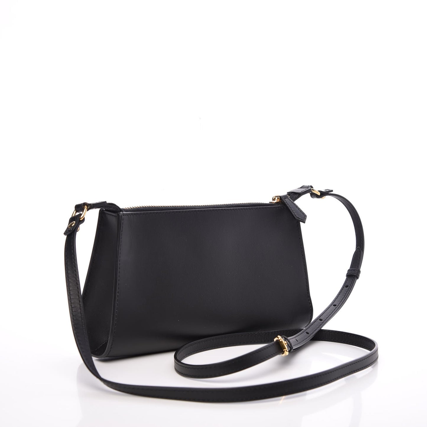 Vitello Baltico Mini Pouch Crossbody Pouch Black