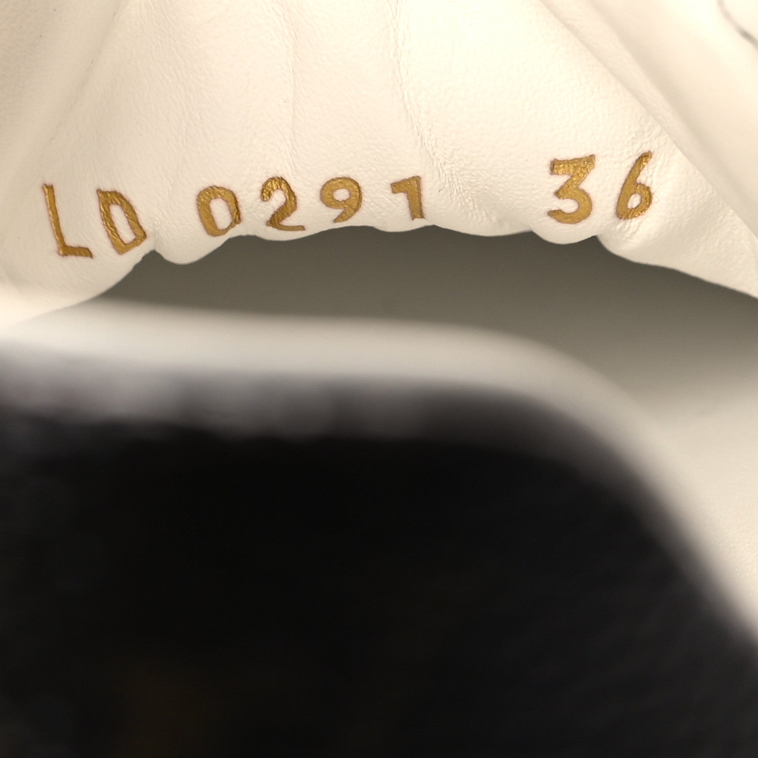 Louis Vuitton Lambskin Embossed Monogram Time Out Sneakers 36 White 6 of 8