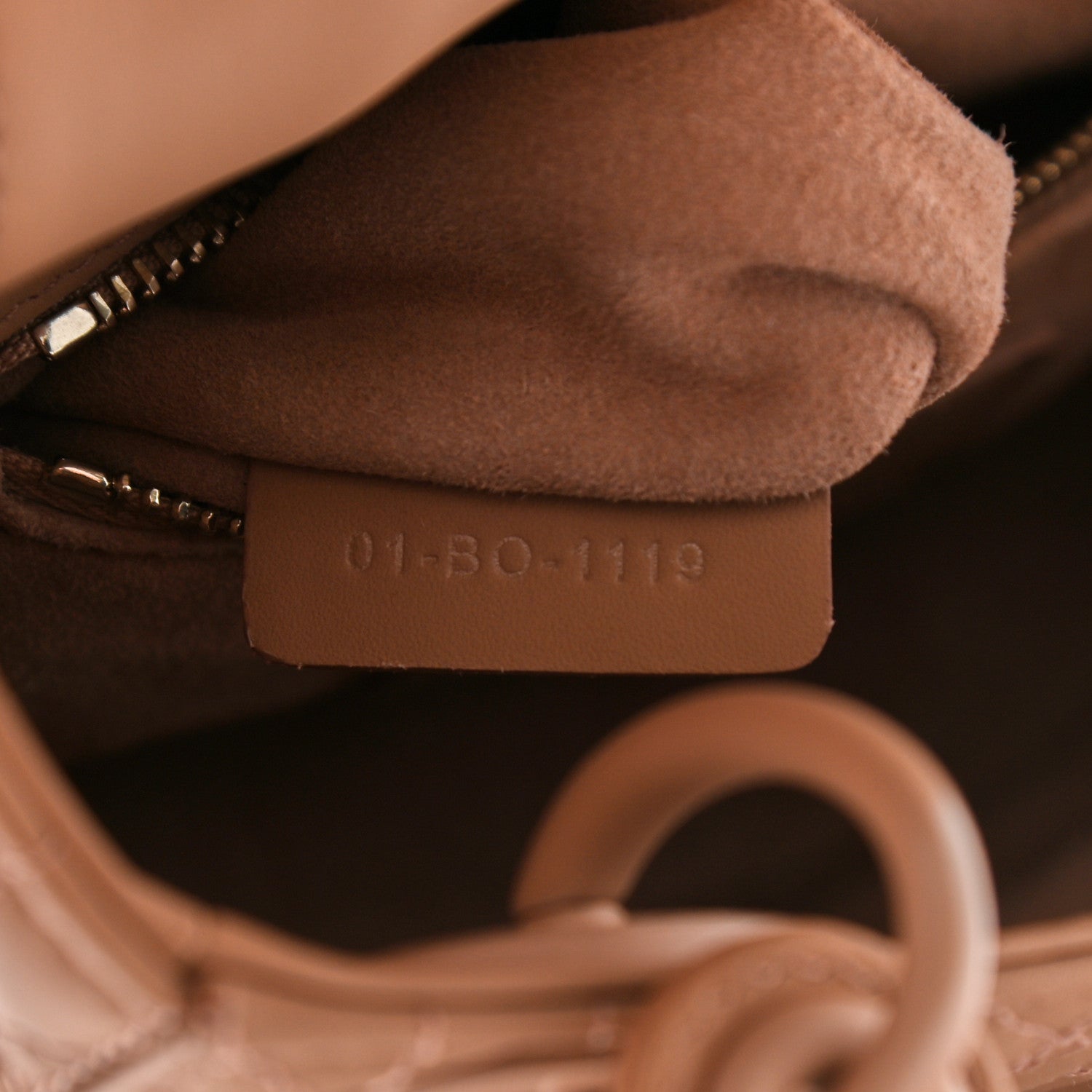 Christian Dior Ultra Matte Calfskin Cannage Mini Lady Dior Light Beige 7 of 9