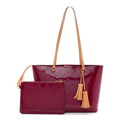 Louis Vuitton LOUIS VUITTON Vernis Long Beach PM Magenta 3 of 16