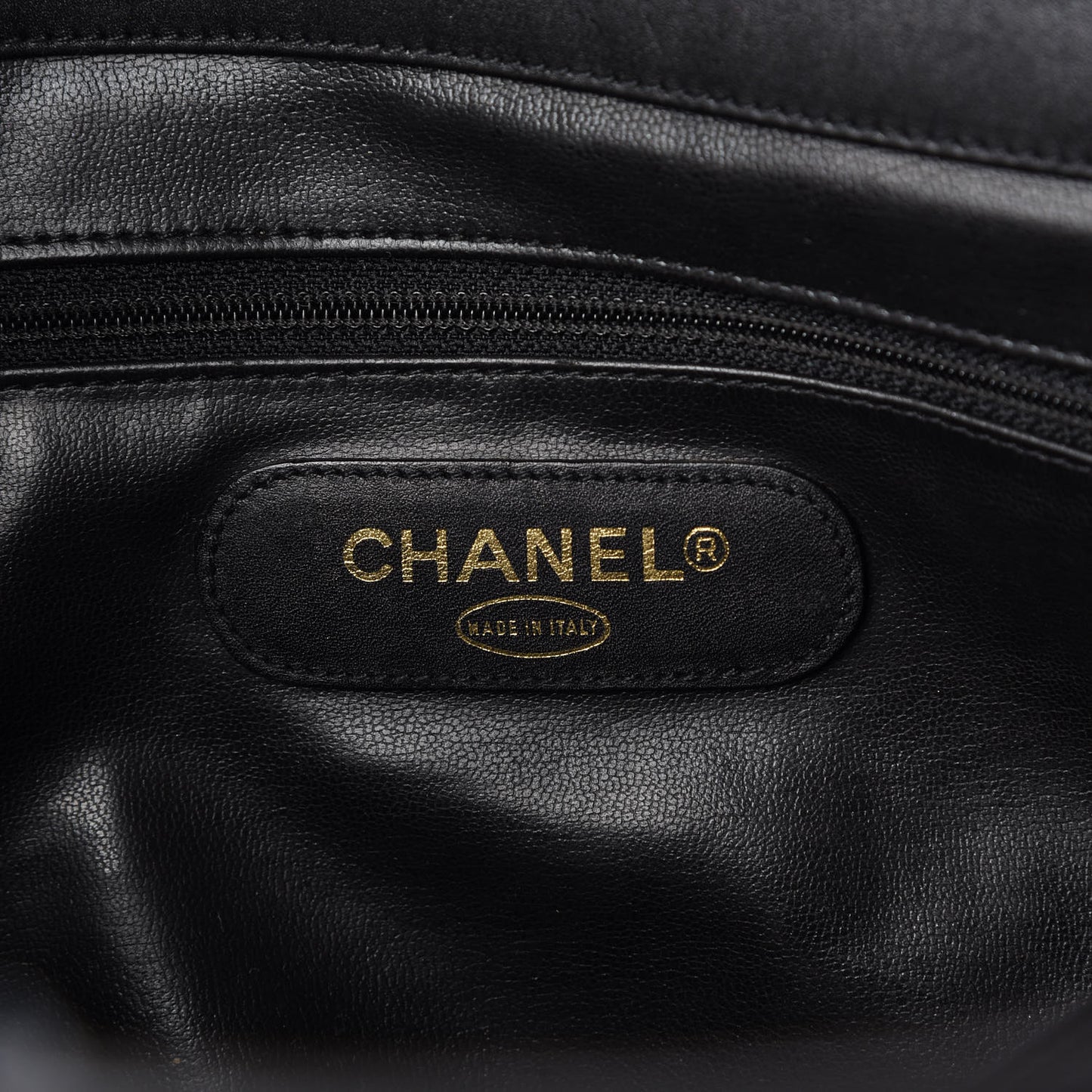 Calfskin Stitched XL Weekender Black