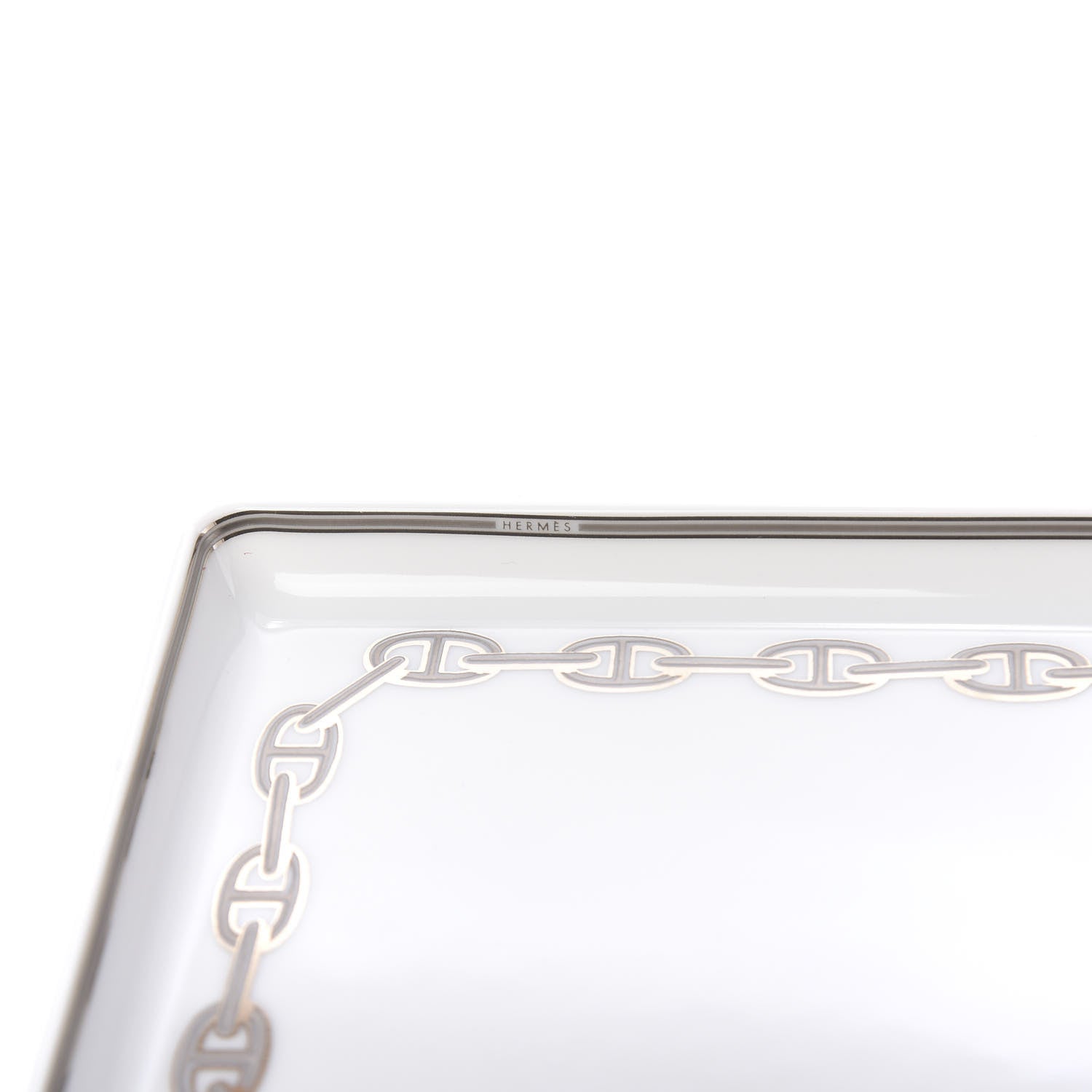 Hermes Porcelain Chaine d' Ancre Sushi Plate 5 of 8