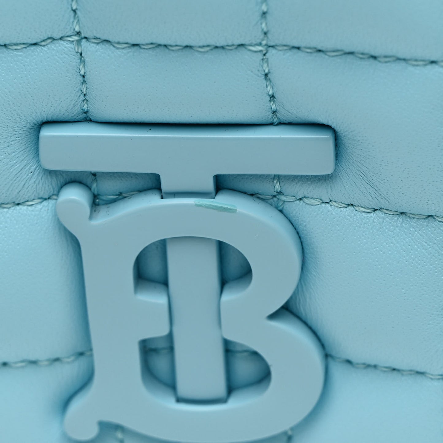 Lambskin Quilted Small Lola Bag Cool Sky Blue
