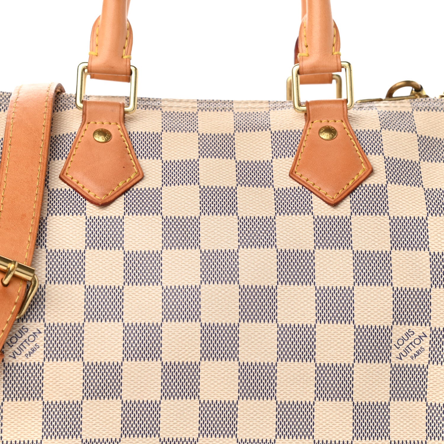 Louis Vuitton Damier Azur Speedy Bandouliere 25 14 of 27