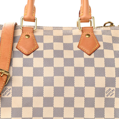 Louis Vuitton Damier Azur Speedy Bandouliere 25 14 of 27
