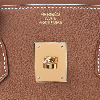 Hermes Togo Birkin 35 Gold 27 of 37