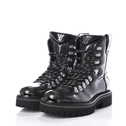 Louis Vuitton Monogram Eclipse Glaze Mens Outland Ankle Boots 5 2 of 11