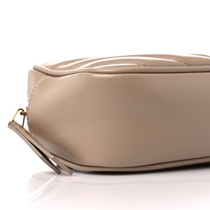 Saint Laurent Calfskin Matelasse Monogram Lou Belt Bag Dark Beige 9 of 10