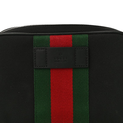 Gucci Canvas Web Slim Belt Bag Black 8 of 11