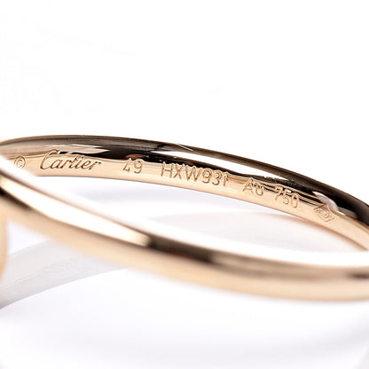Cartier 18K Yellow Gold Small Juste Un Clou Ring 49 4.75 4 of 5