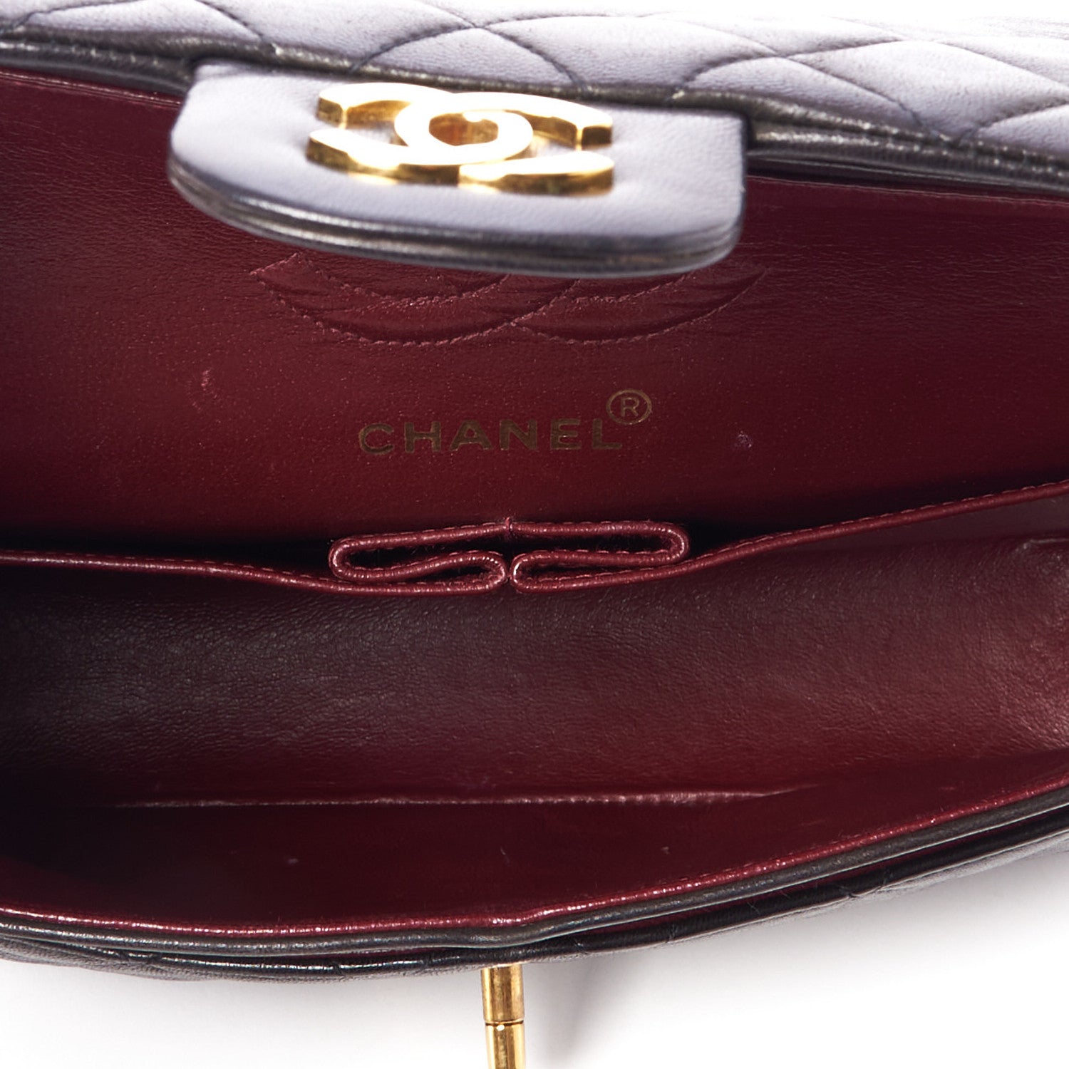 Chanel Lambskin Quilted Small Double Flap Black 6 of 9