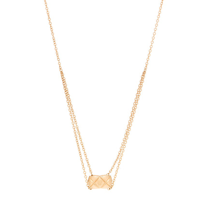 Chanel 18K Yellow Gold Coco Crush Pendant Necklace 1 of 5