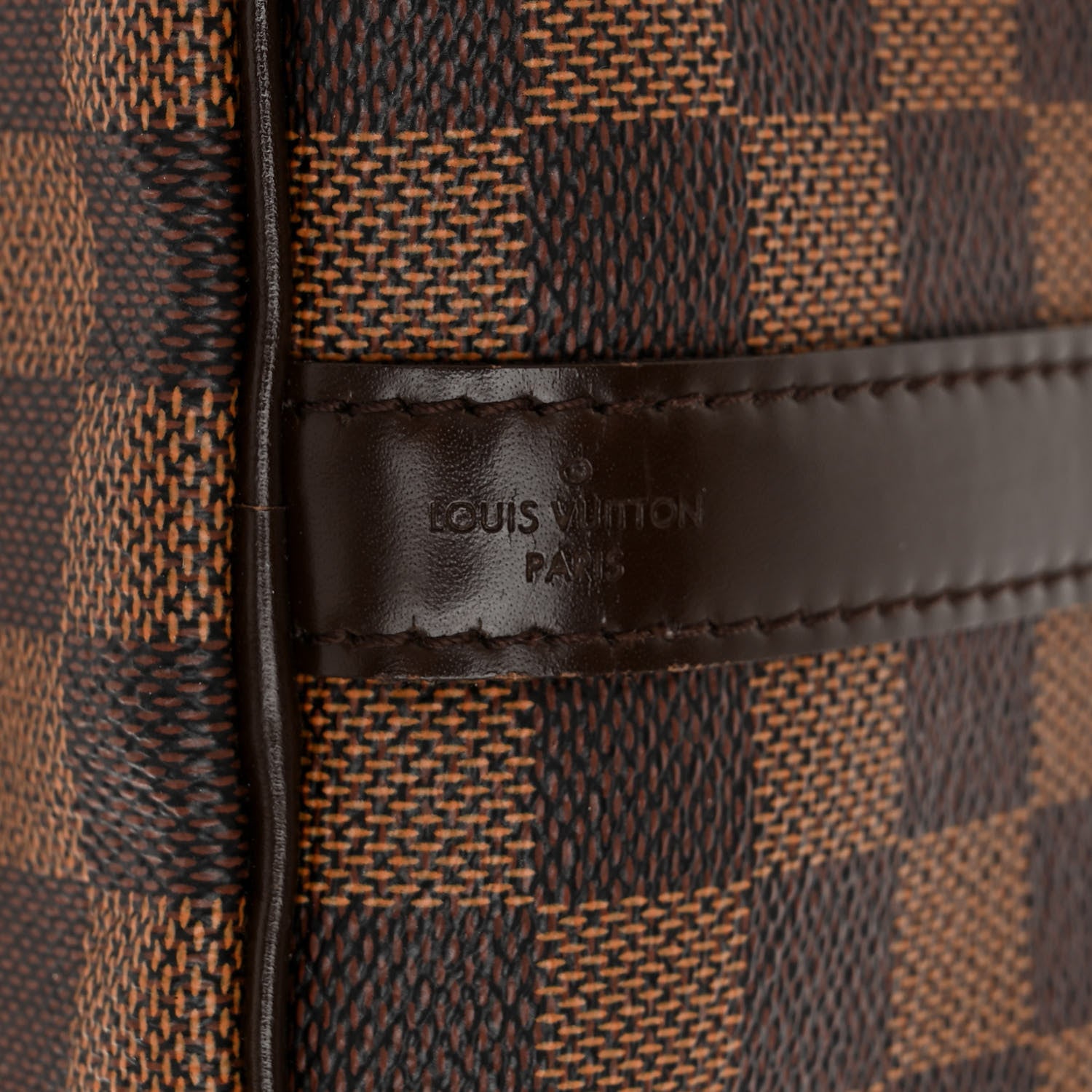 Louis Vuitton Damier Ebene Speedy Bandouliere 35 6 of 12