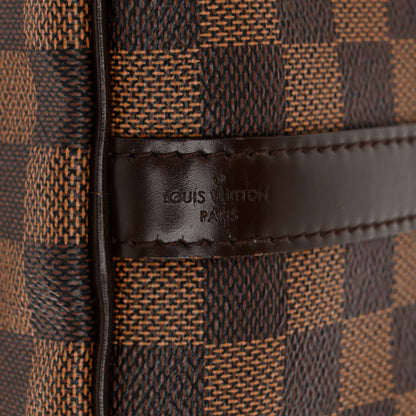 Louis Vuitton Damier Ebene Speedy Bandouliere 35 6 of 12