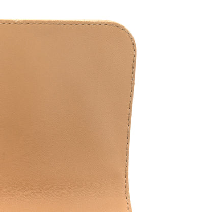 Chanel Lambskin Quilted Jumbo Single Flap Beige 11 of 18