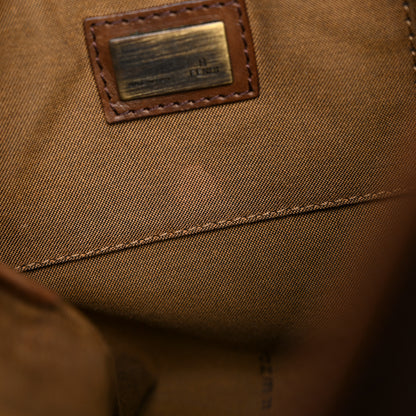Fendi Zucca Vitello Patchwork Messenger Bag Tobacco Sabbia 11 of 17