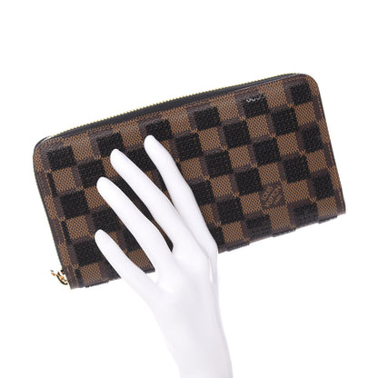 Louis Vuitton Damier Paillettes Zippy Wallet Black 2 of 7