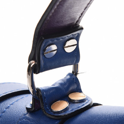 Proenza Schouler Lambskin Medium Double Sided PS1 Satchel Royal Blue Veruca Salt 9 of 12