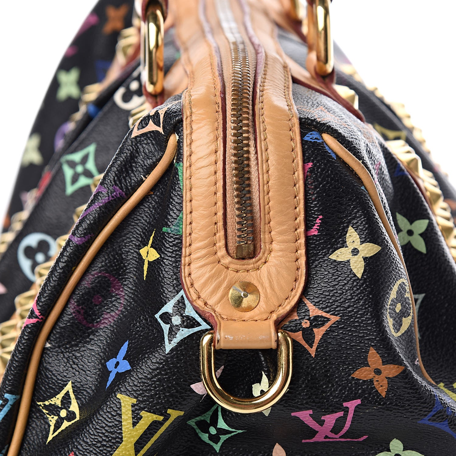 Louis Vuitton Monogram Multicolor Courtney MM Black 13 of 14