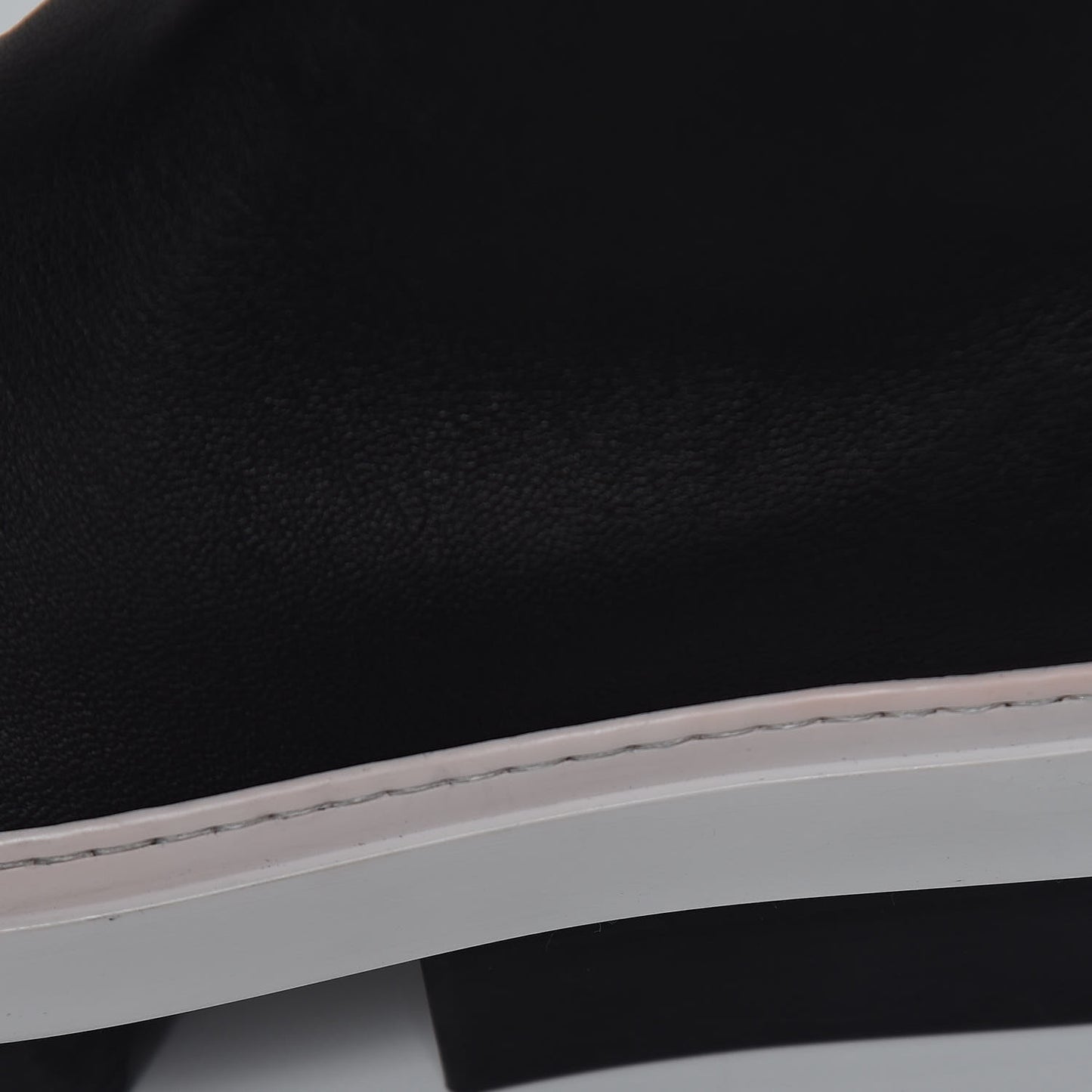 Lambskin Platform Over The Knee Boots 37.5 Black